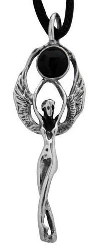 Myfanwy elfe onyx anhänger - myfanwy,