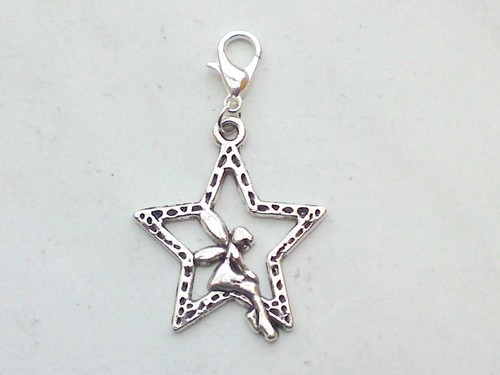 Charms anhänger stern fee - charms,