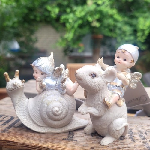 Glitzer maus schnecke elfe - 2,