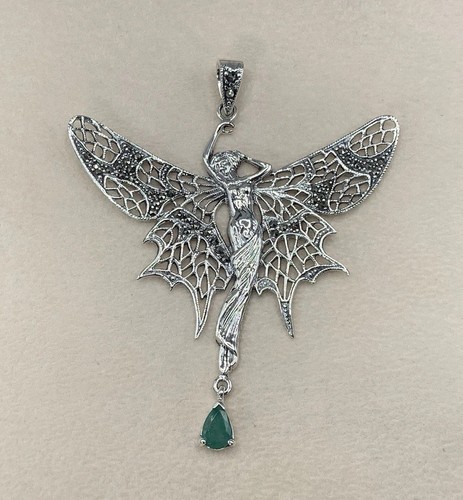 Anhänger elfe jugendstil - anhänger,