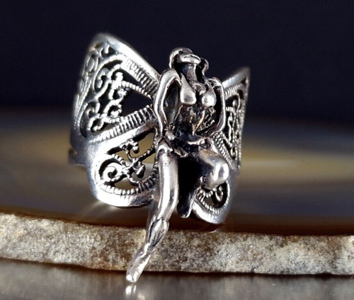 Ring silber 925 fee elfe - silber,