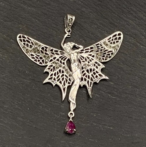 Anhänger elfe jugendstil - anhänger,