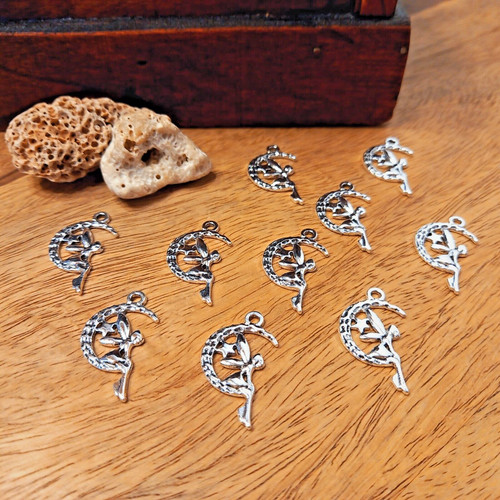 Fee elfe im mond charms - fee,