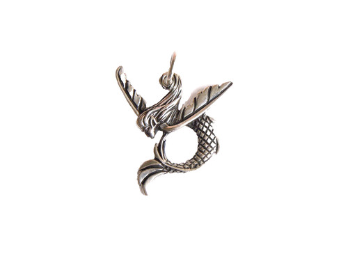 925 silber anhänger elfe - anhänger,