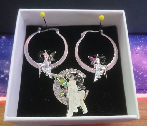 Elfe fee schmuckset kette - elfe/fee, +